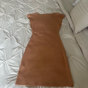 Aritzia Blush knit dress.